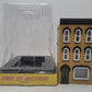 MTH 30-90373 O Scale Tan Brick W/Black Shutters 3-Story Town House #1 LN/Box