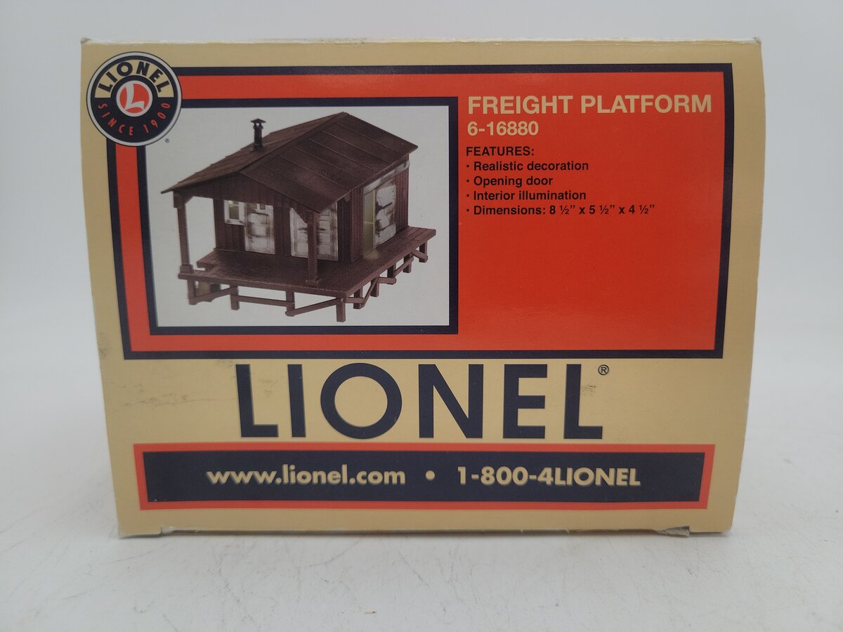 Lionel 6-16880 O Freight Platform LN/Box