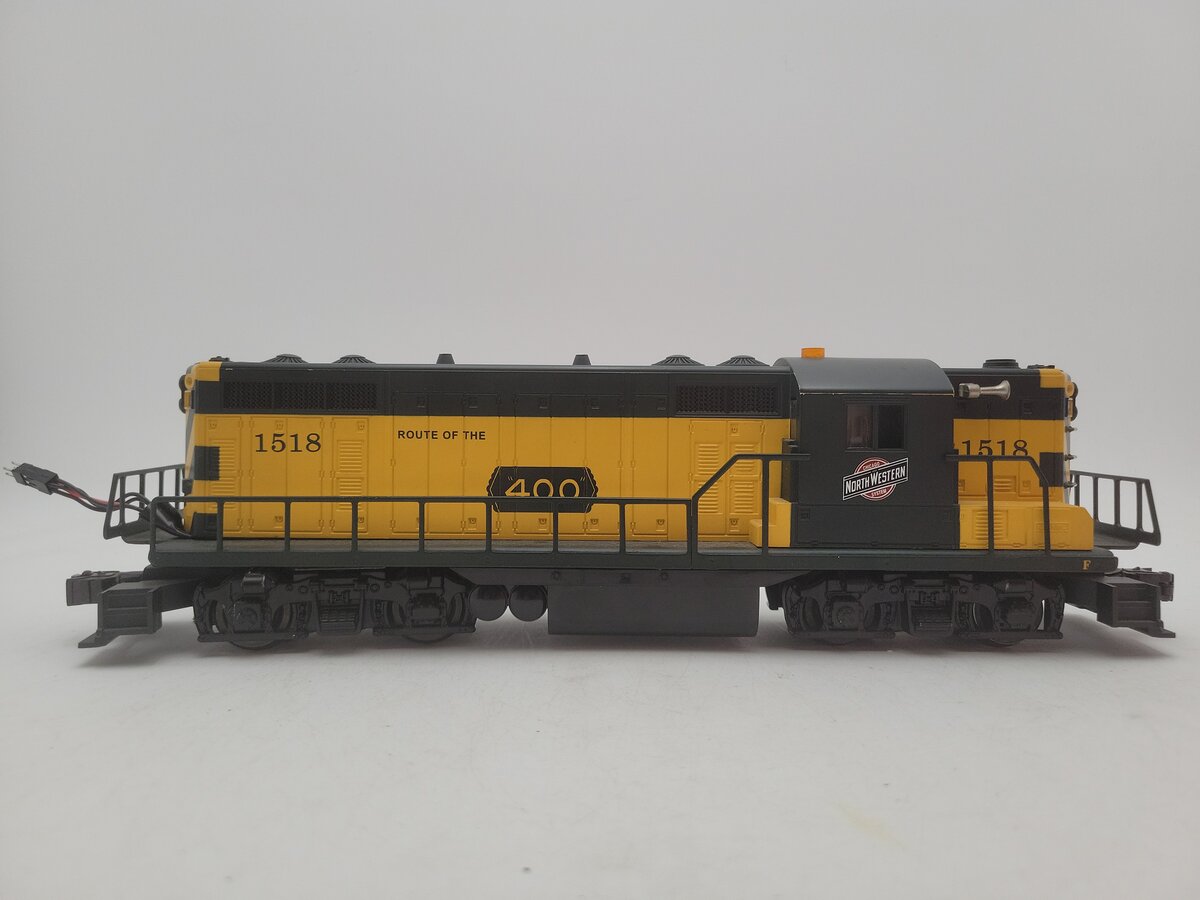 Lionel 6-28517 O Gauge C&NW Command Control Special GP7 Diesel Locomotive #1518 EX/Box