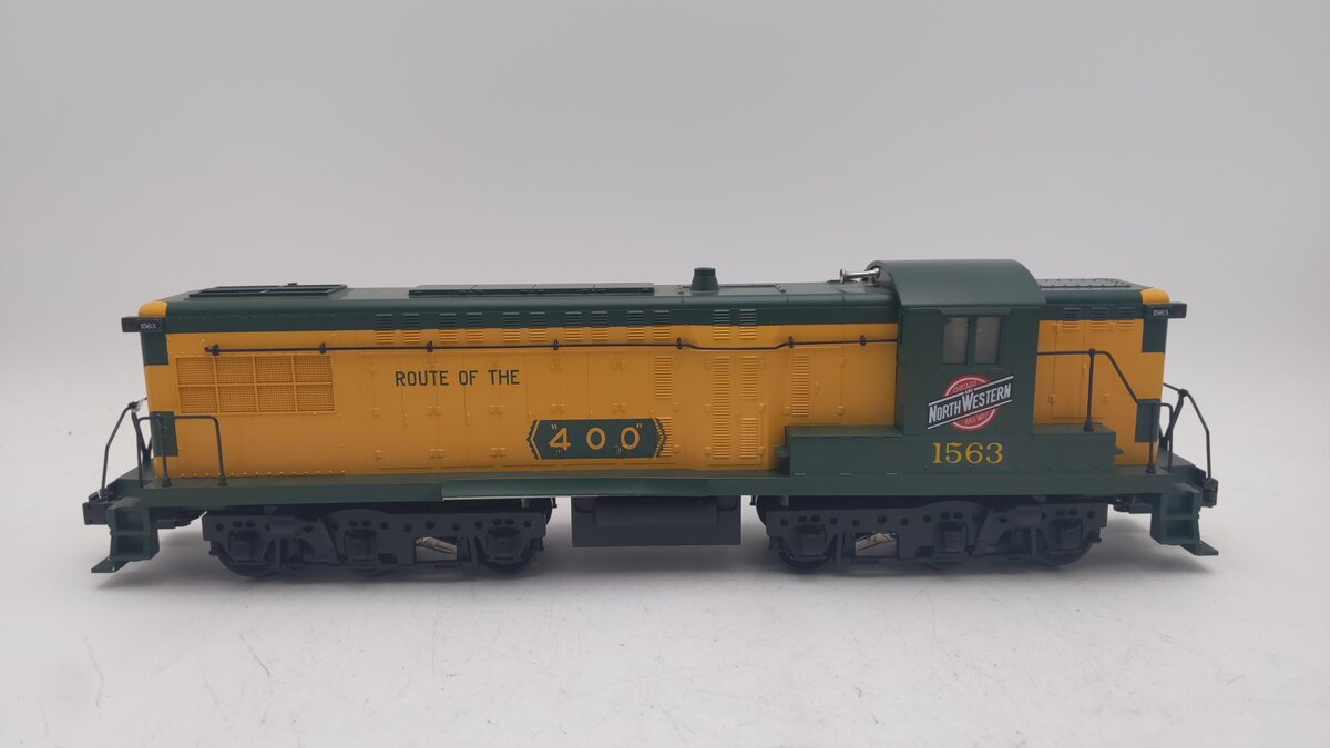 MTH 20-2136-1 Chicago & North Western AS616 Diesel Engine #1563 w/PS1 EX/Box