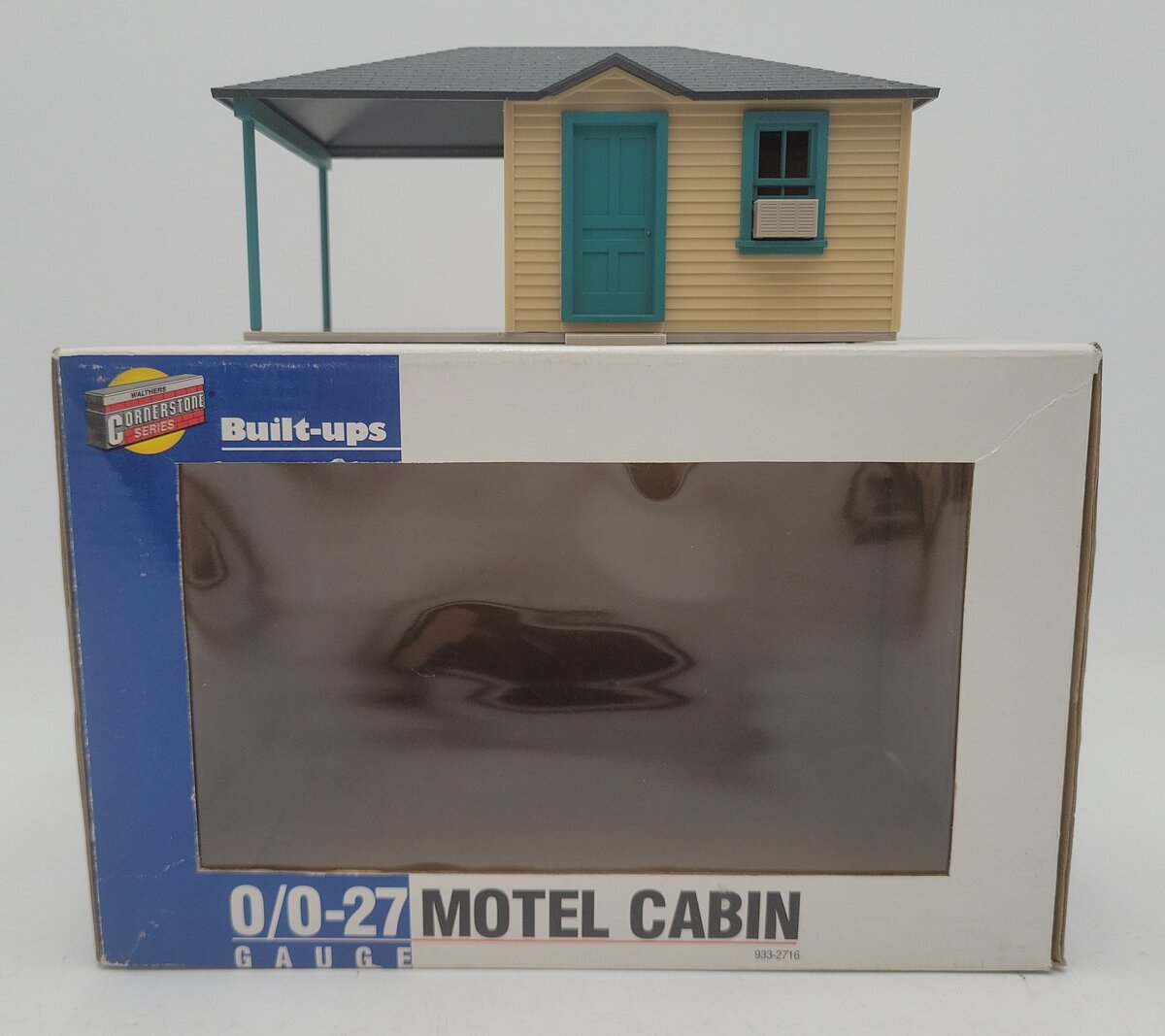Walthers 933-2716 O / 0-27 Scale Built-Ups Motel Cabin EX/Box