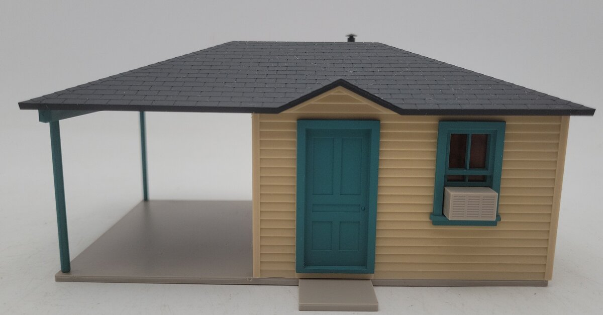 Walthers 933-2716 O / 0-27 Scale Built-Ups Motel Cabin EX/Box