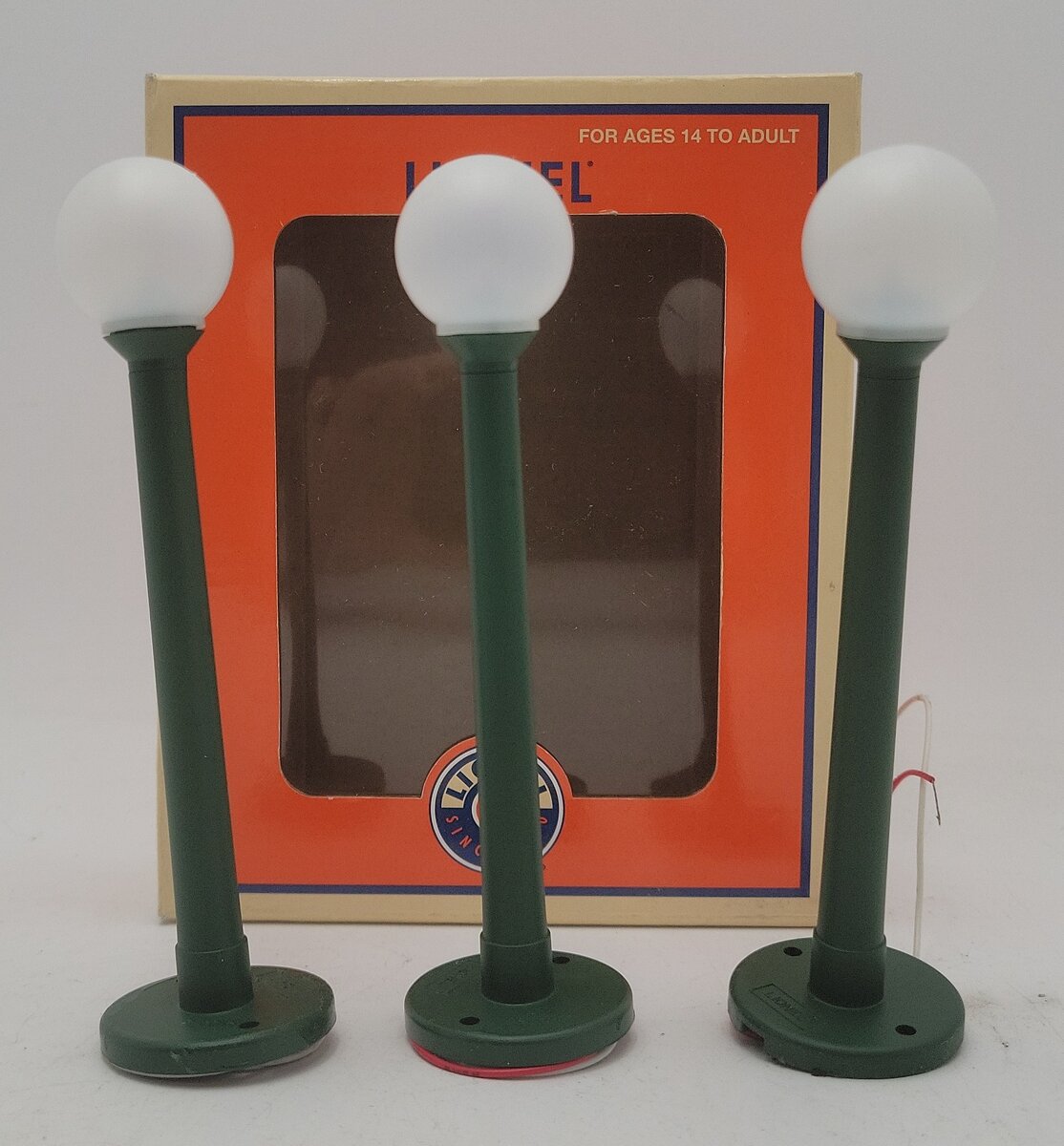 Lionel 6-37173 O Globe Lamps (Pack of 3) VG/Box