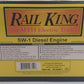 MTH 30-2899-1 Chicago NorthWestern SW-1 Diesel Switcher w/PS2 #1273 EX/Box