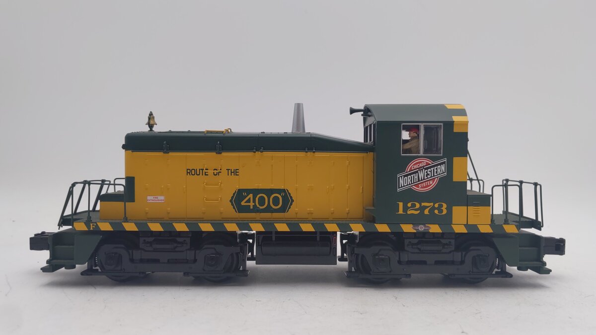 MTH 30-2899-1 Chicago NorthWestern SW-1 Diesel Switcher w/PS2 #1273 EX/Box