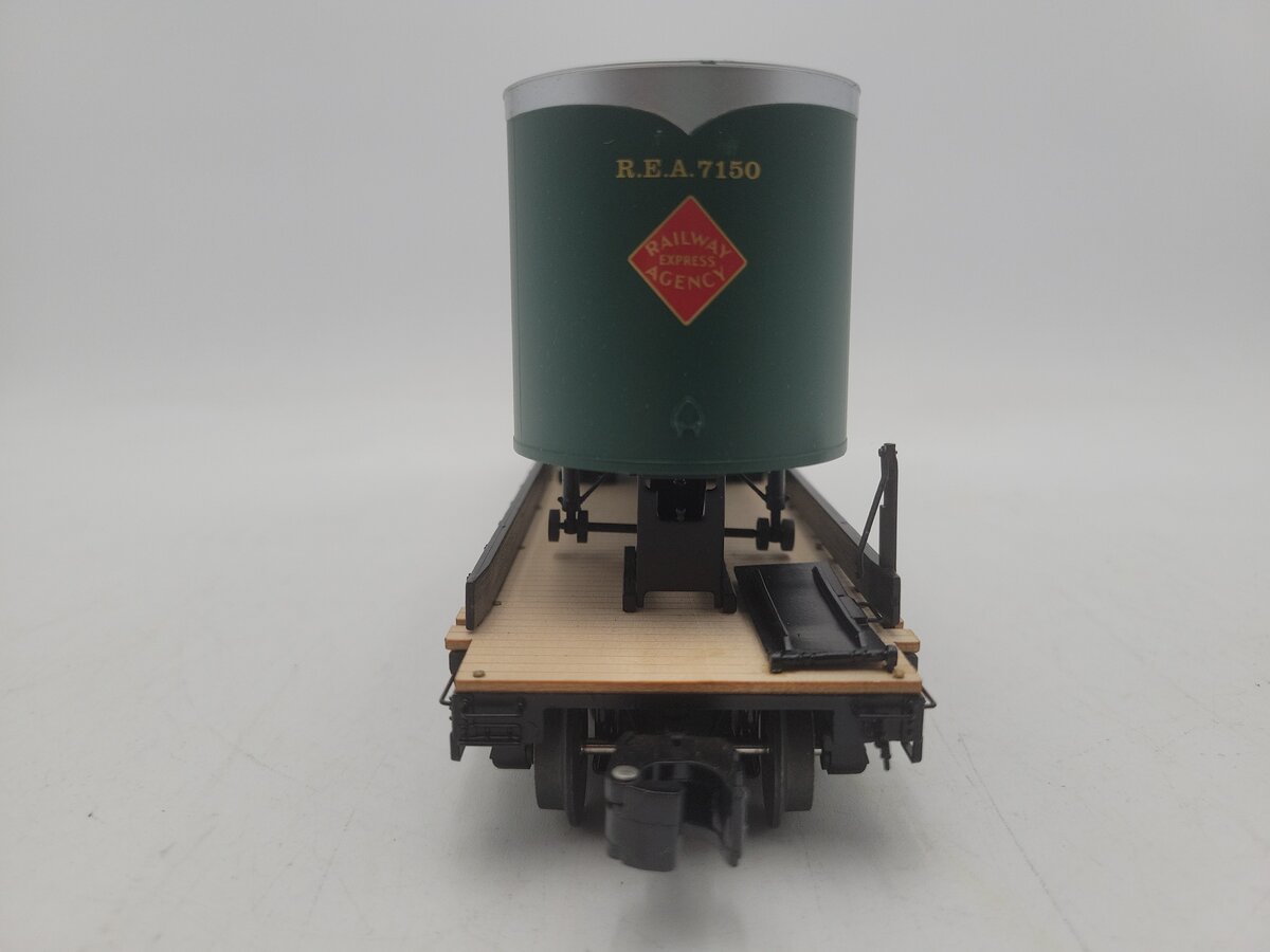 Lionel 6-27545 O Gauge Chesapeake & Ohio REA PS-4 Flatcars w/ Trailers EX/Box
