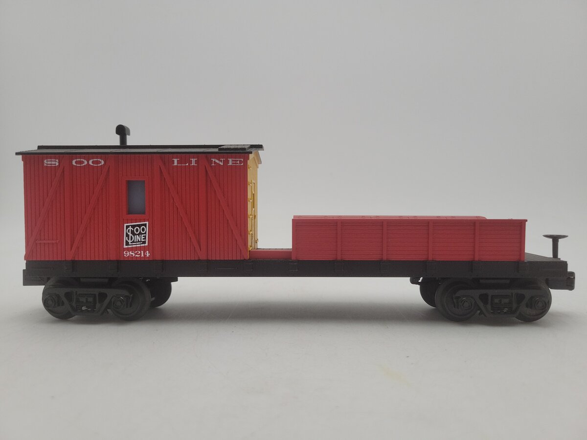 MTH 30-79442 O Gauge SOO Crane Tender Car #98214 EX/Box