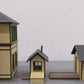 Walthers 933-2703 O Trackside Structures Set - Buildings Only EX/Box