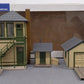 Walthers 933-2703 O Trackside Structures Set - Buildings Only EX/Box