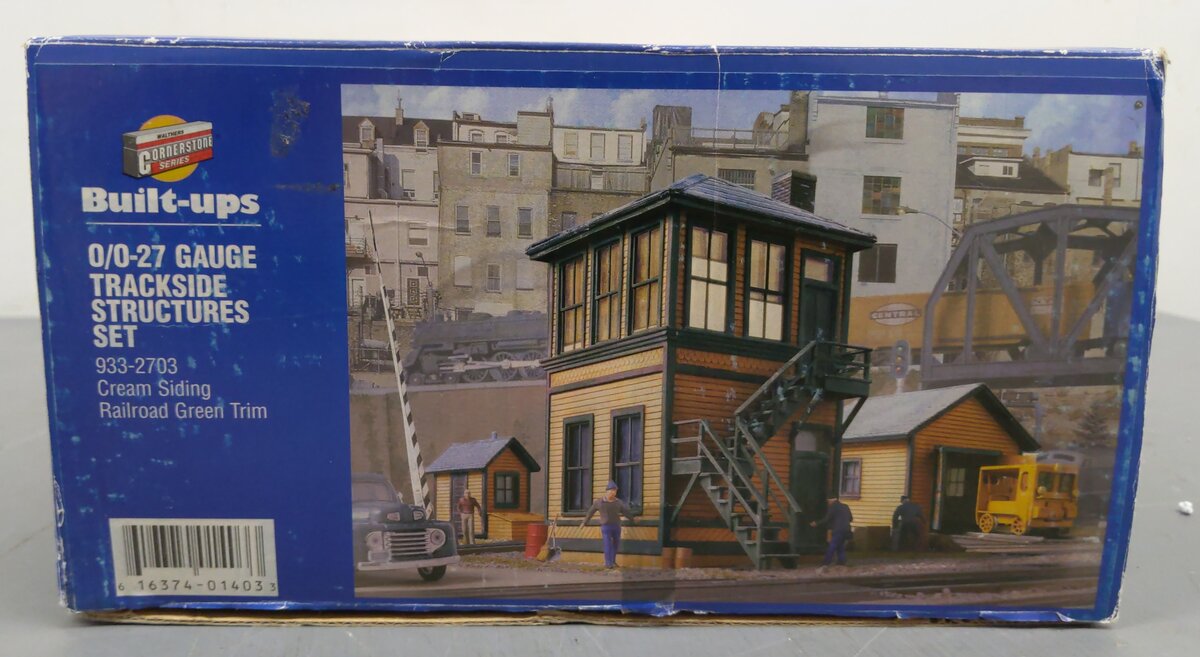 Walthers 933-2703 O Trackside Structures Set - Buildings Only EX/Box