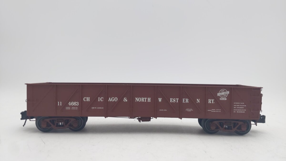 Atlas 3005401-1 O Gauge Chicago & Northwestern USRA Composite Gondola #114663 EX/Box