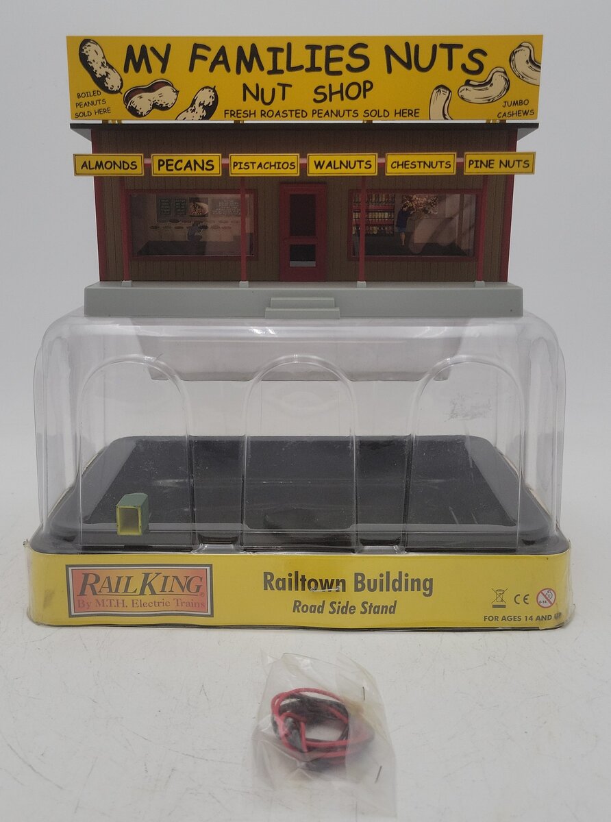 MTH 30-90398 O My Family's Nuts - Nut Shop Road Side Stand EX/Box