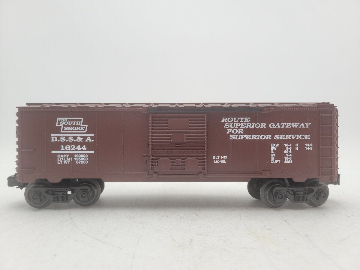 Lionel 6-16244 O Gauge Duluth South Shore & Atlantic Boxcar EX/Box