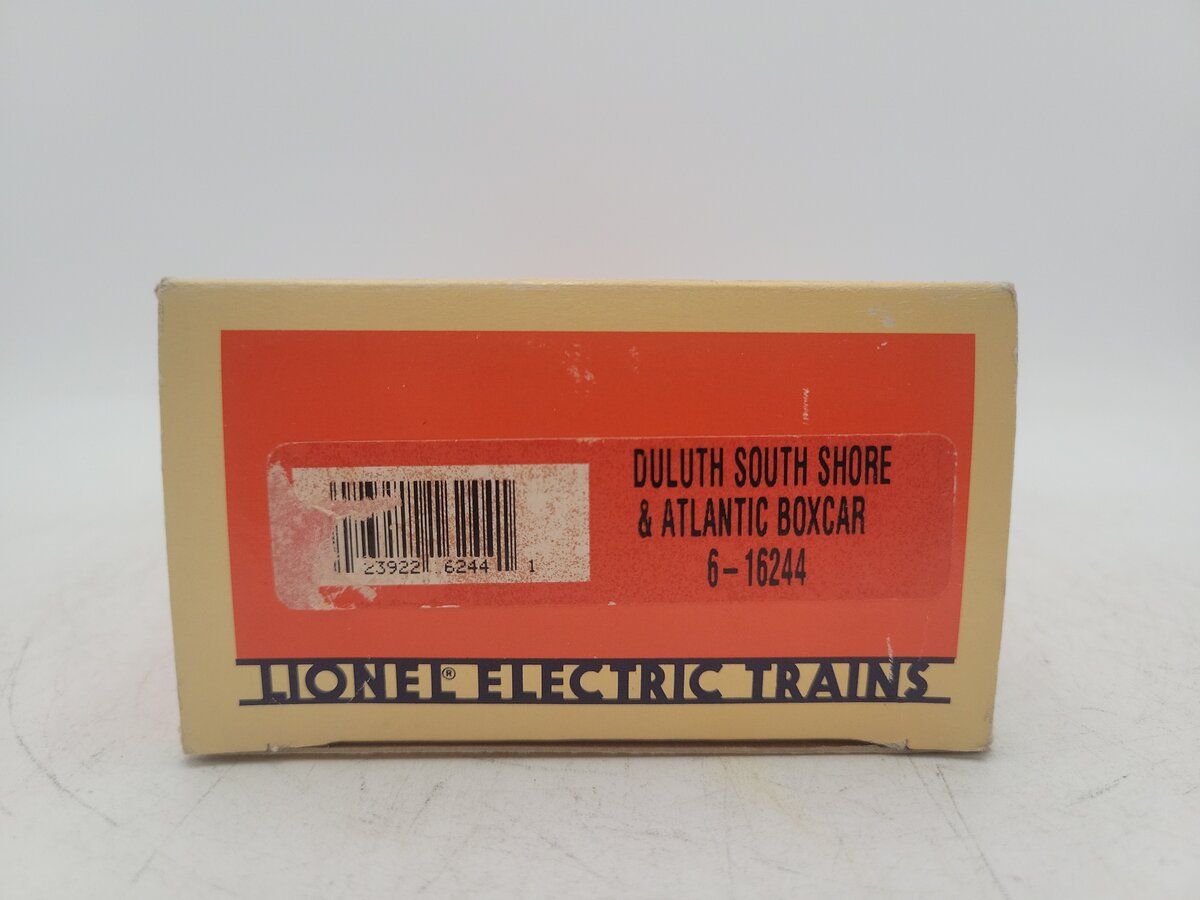 Lionel 6-16244 O Gauge Duluth South Shore & Atlantic Boxcar EX/Box