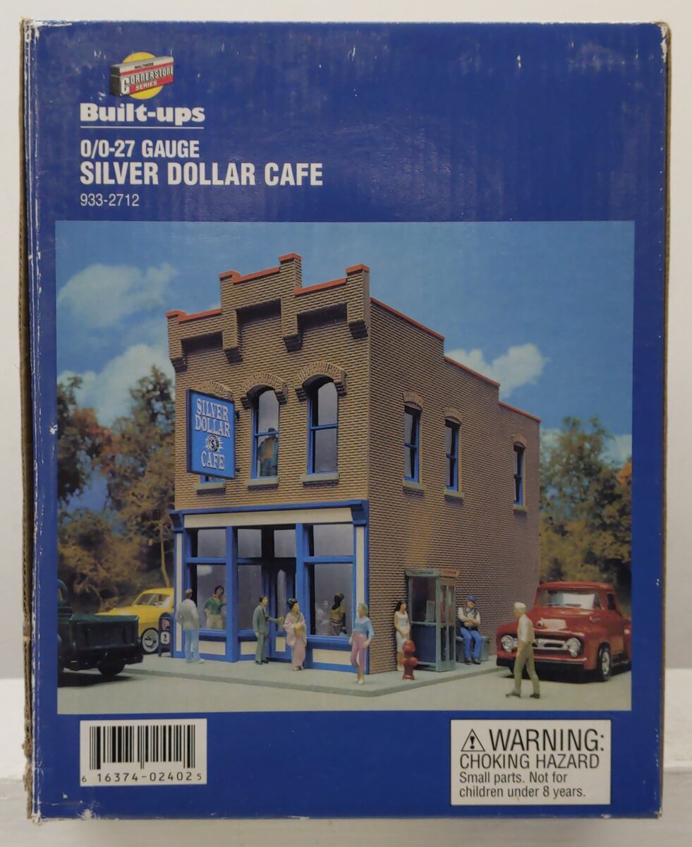Walthers 933-2712 O/O-27 Built-Ups Silver Dollar Café EX/Box