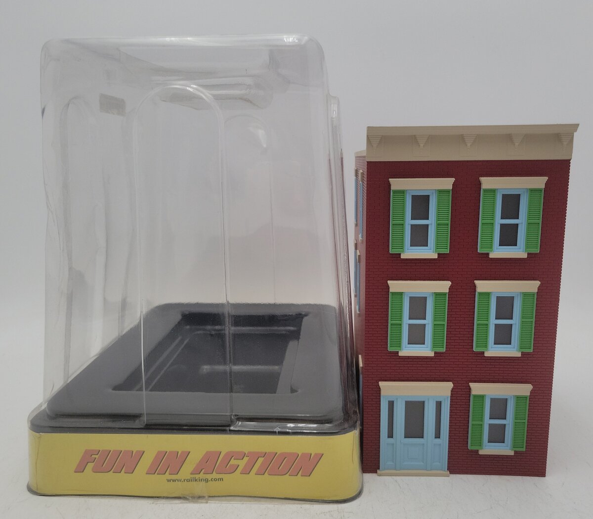 MTH 30-90375 Main Street Brick 3-Story Town House #2 LN/Box