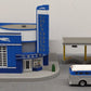 MTH 30-9040 O Gauge Assembled Greyhound Bus Station VG