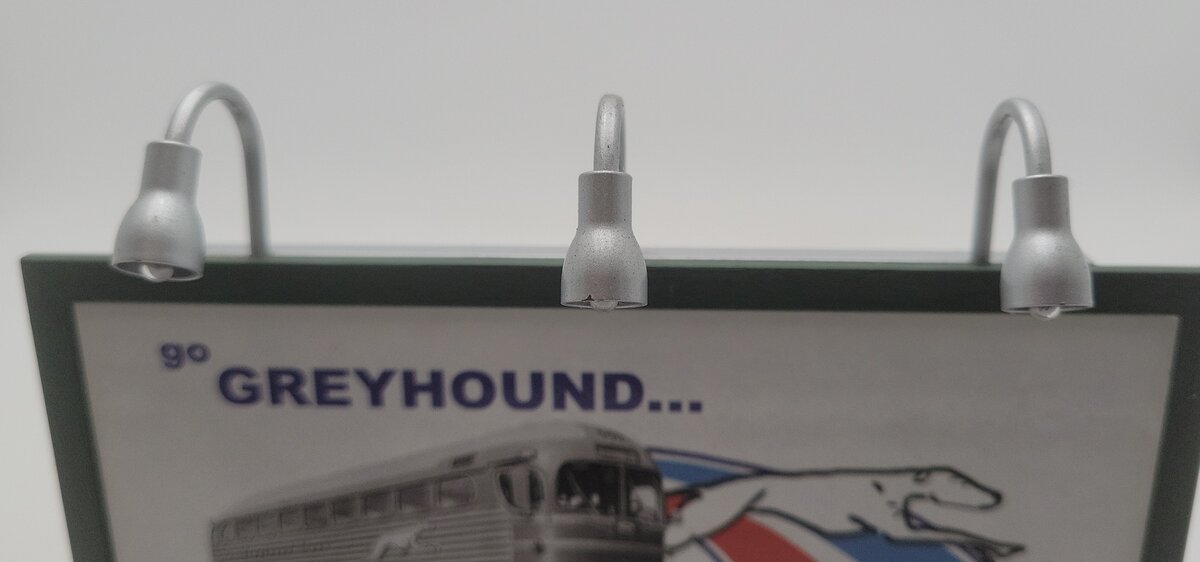 MTH 30-90028 O Greyhound Lighted Billboard EX/Box