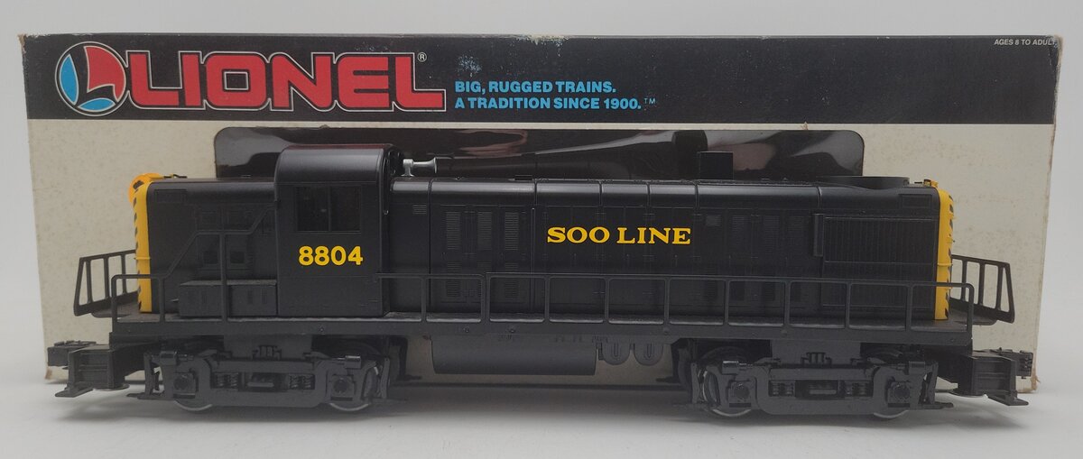 Lionel 6-18804 O Gauge Soo Line RS-3 Diesel Locomotive #8804 EX/Box