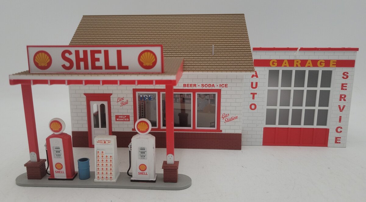 MTH 30-90300 Shell Country Gas Station EX/Box