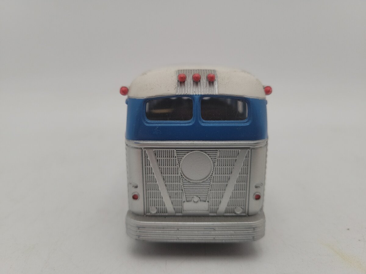 MTH 30-50017 1:43 Rail King Chicago Greyhound Die Cast Bus VG/Box