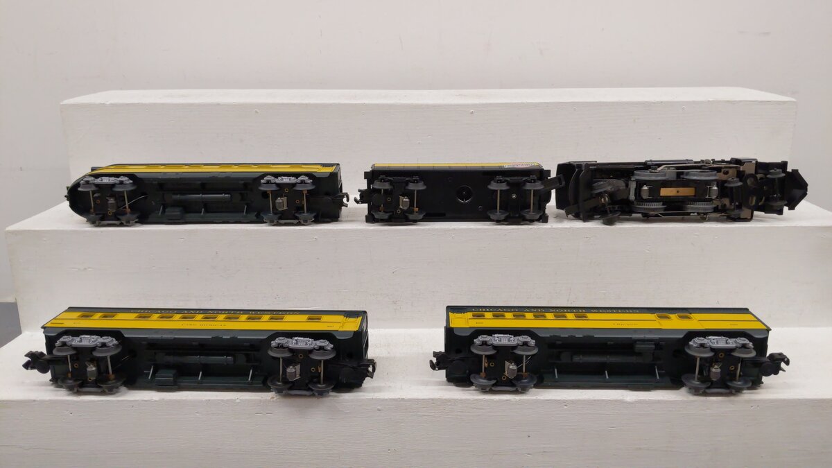 Lionel 6-30094 Chicago & North Western O Gauge Steam Train Set EX/Box