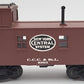 Lionel 6-17611 O Gauge New York Central Illuminated Woodside Caboose #6003 EX/Box
