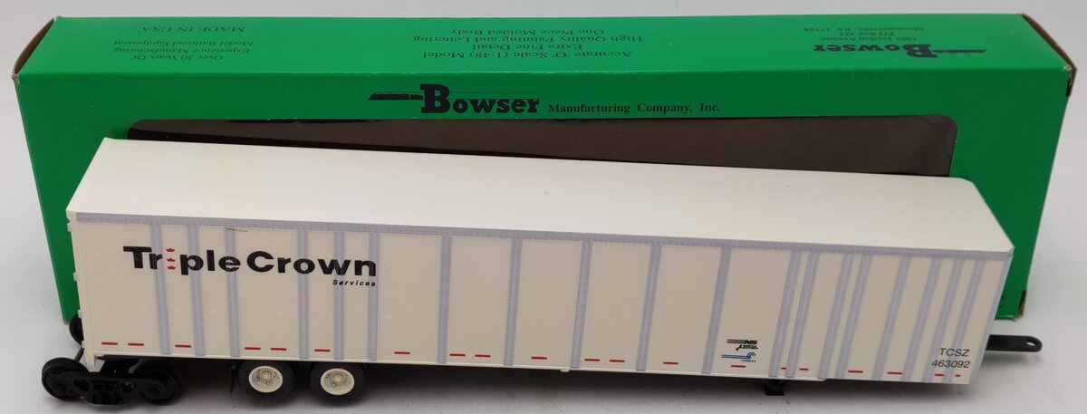 Bowser 87051 1:48 Scale Triple Crown 53' Roadrailer EX/Box
