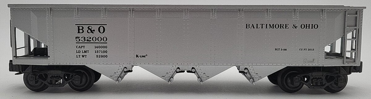 K-Line K623-1092 Baltimore and Ohio Classic Hopper #532000 EX