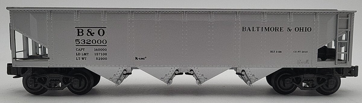 K-Line K623-1092 Baltimore and Ohio Classic Hopper #532000 EX