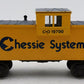 Lionel 6-19700 O Chessie System Extended Vision Illuminated Caboose #19700 EX
