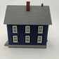 MTH 30-9023 Row House Blue w/ Green Shutters EX