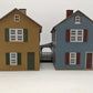 O Scale Assorted Lighted Houses With Porch [2] EX
