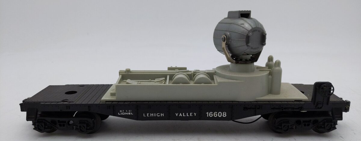 Lionel 6-16608 O Gauge Lehigh Valley Searchlight Car EX