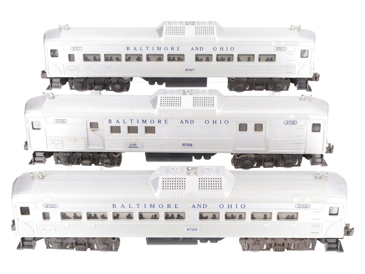 Lionel 6-1766 O Gauge Baltimore & Ohio RDC Service Station Special Set EX/Box