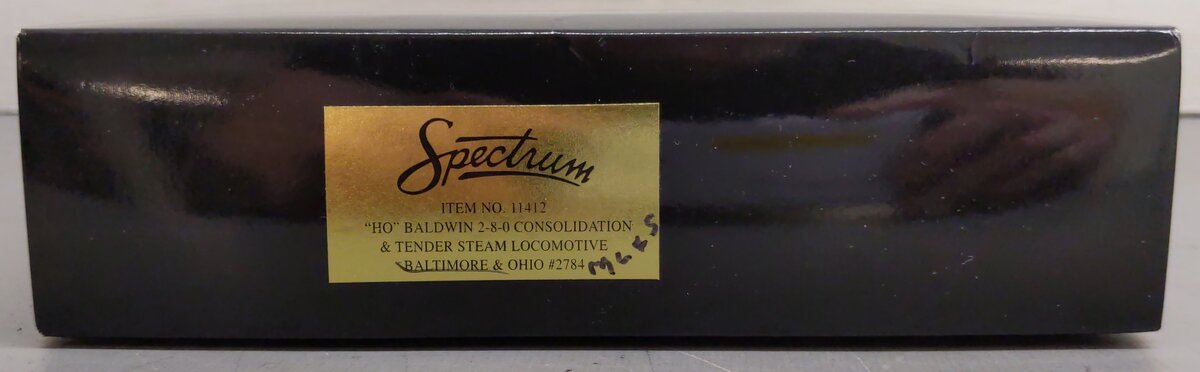 Bachmann Spectrum 11412 HO Baltimore & Ohio 2-8-0 Steam Loco & Tender #2784/Box