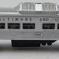 Lionel 6-8767 O Gauge Baltimore & Ohio RDC-1 Budd Commuter Passenger Car #8767 EX