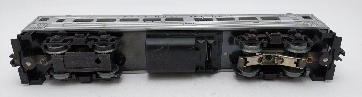 Lionel 6-8767 O Gauge Baltimore & Ohio RDC-1 Budd Commuter Passenger Car #8767 EX