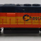 Lionel 6-18201 O Gauge C&O Chessie SD-40 Diesel Locomotive W/ Horn #8201 EX