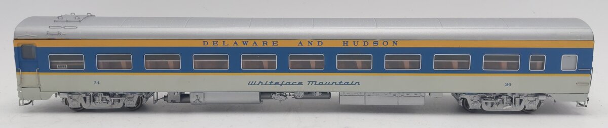 Rapido Trains 100198 Delaware & Hudson Whiteface Mountain Passenger Car #34 VG/Box