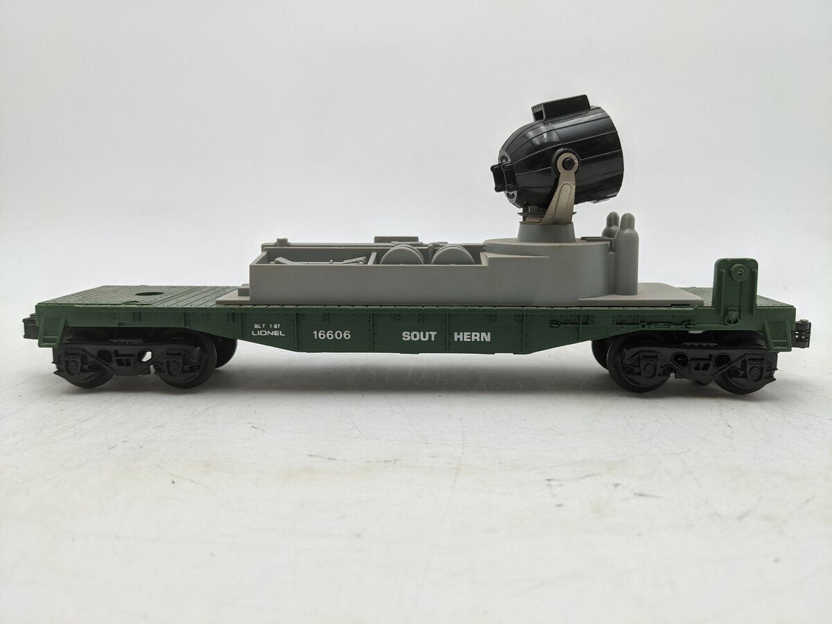 Lionel 6-16606 O Gauge Southern Operating Searchlight Car EX/Box