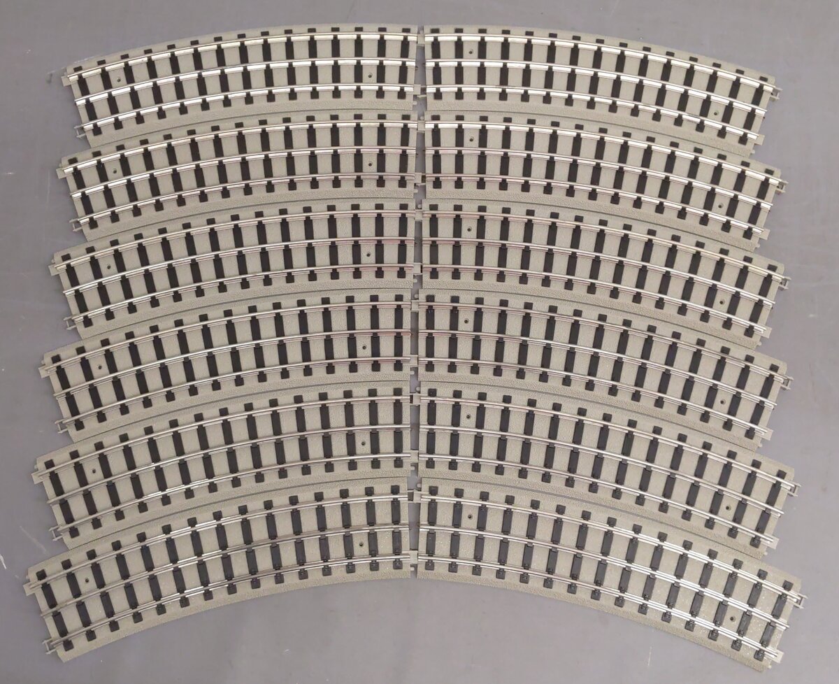 MTH Assorted Standard Gauge Lionel RealTrack Straight/Curved Track [21] EX