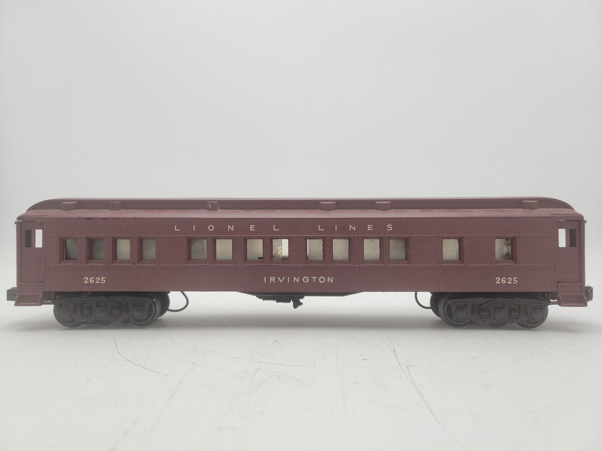 Lionel 2625 Vintage O Custom Lionel Lines Madison Irvington Coach Car #2625 VG