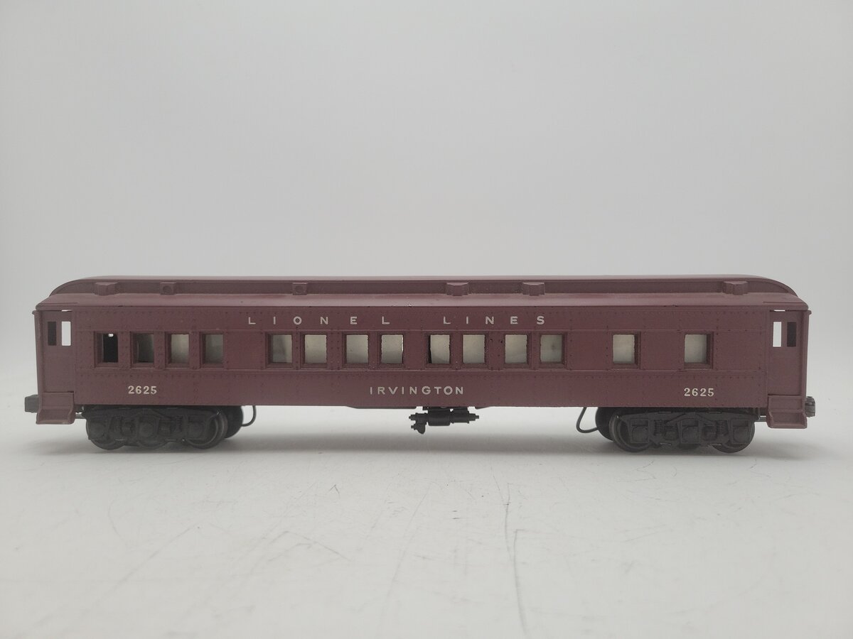 Lionel 2625 Vintage O Custom Lionel Lines Madison Irvington Coach Car #2625 VG