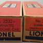 Lionel Vintage O Lionel Lines Aluminum Passenger Cars 2530, 2531, 2532 [3] VG/Box