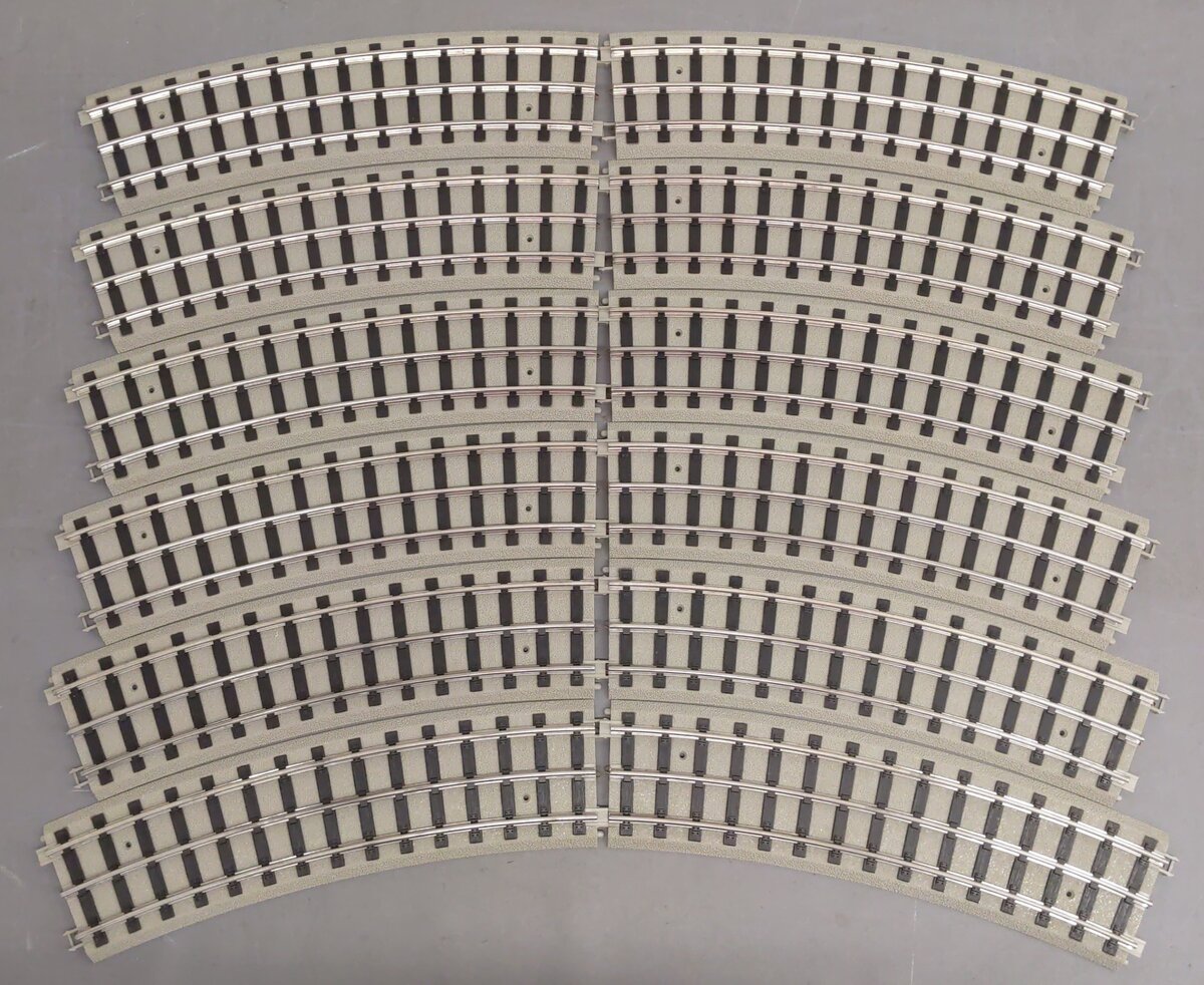 MTH Assorted Standard Gauge Lionel RealTrack Straight/Curved Track [21] EX