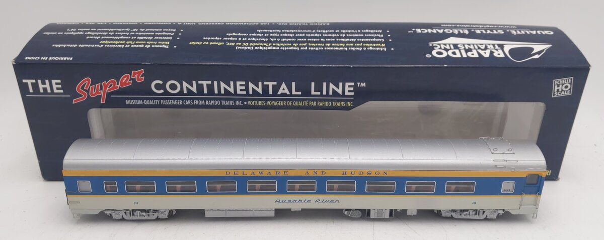 Rapido Trains 100195 HO Delaware & Hudson Ausable River Passenger Coach #31 EX/Box