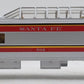 MTH 30-6103S-2 O Gauge Santa Fe O-27 Streamlined Vista Dome Car #502 EX/Box