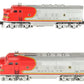 Lionel 2353 Vintage O Santa Fe F-3 AA Diesel Locomotive Set #2353 VG