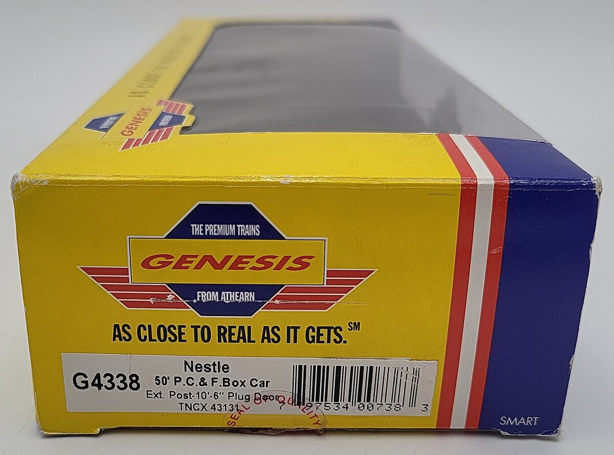 Athearn G4338 HO Nestle 50' P.C.& F. Box Car #43131 LN/Box